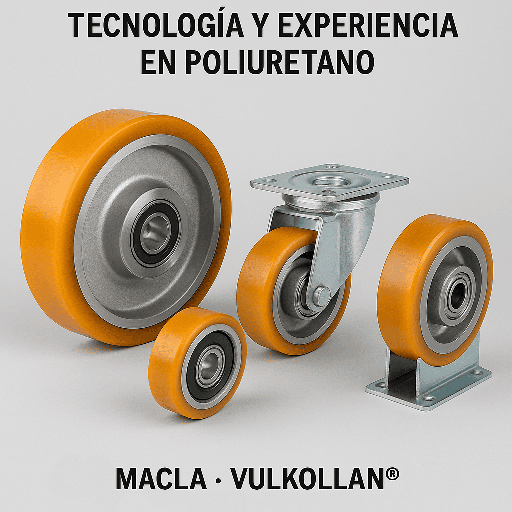Ruedas Poliuretano Macla